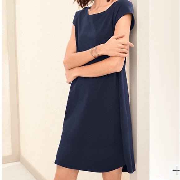 Eileen Fisher organic Cotton T-Shirt Dress - Picture 1 of 4